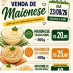 Venda de Maionese Solidária da APAE