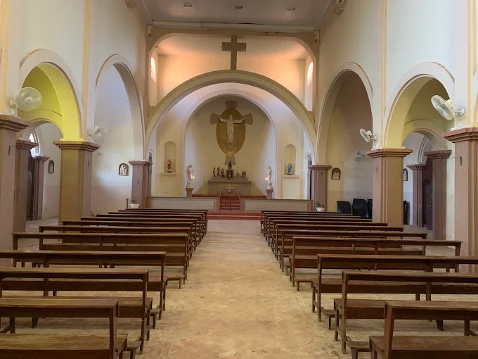 Interior do Santuário durante cerimônia